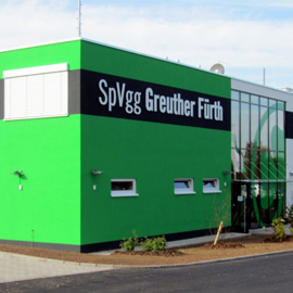 Das Trainingszentrum und NLZ der SpVgg Fürth