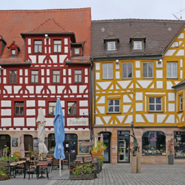 Farbenfroher Grüner Markt