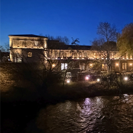 Das Kulturforum am Abend