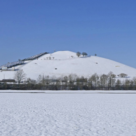 Solarberg: Winter vs. Sommer