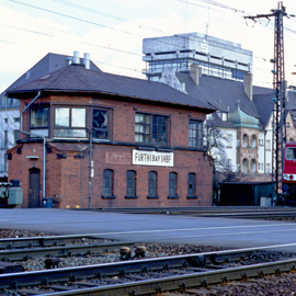 Verschwundenes am Gleisrand