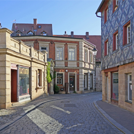Fassadenmix in der Waagstraße