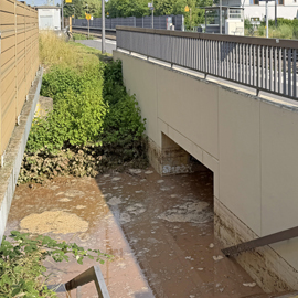 Hochwasser in Fürth